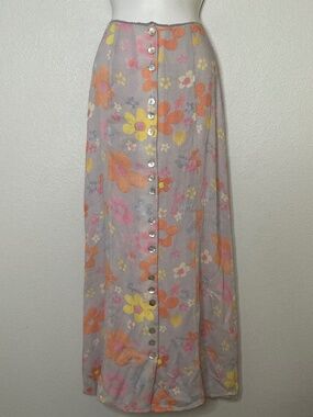 UNIF Light Blue Floral Skirt or “The Dew Skirt” Size S